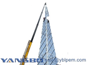 Torre de Pararrayos de Acero GFL2-1 de 20 Metros, Galvanizada por Inmersión en Caliente, Gran Venta - Product Image 2