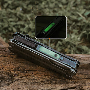 렌치 드라이버 다마스커스 블레이드가있는 GHK 야외 프리미엄 20-in-1 접이식 멀티 툴 플라이어-남성용 야외 활동 용 풀 잠금 디자인 - Product Image 3