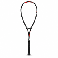 Raquette de squash Nodex Factory Plush Full Graphite légère 125g avec cordes dynamiques intégrées à haute élasticité et équilibre raffiné