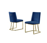 Chaise pivotante de style moderne, pieds en acier inoxydable doré, mobilier de salle à manger, chaise latérale pour maison hôtel