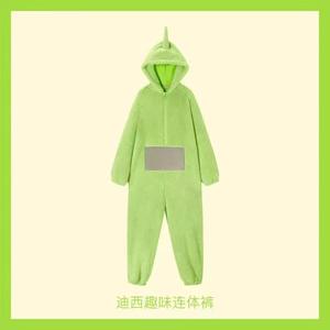 Tinkywinky <span class=keywords><strong>Dipsy</strong></span> Laa แบบมีซิปสำหรับเทศกาลเครื่องแต่งกายเทศกาลชุดใส่นอนชุดรอมเปอร์ - Product Image 3