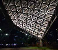 OEM & ODM Solution de lampe d'éclairage de façade de bâtiment personnalisée Projet professionnel d'éclairage de façade de bâtiment architectural extérieur à LED