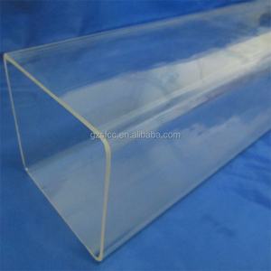 Tubo Cuadrado de Perfil Transparente con Protección Anti-UV, Certificado SGS, Tamaño Personalizable - Product Image 4