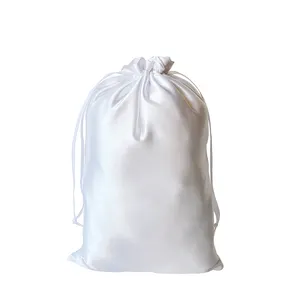 شعار مخصص 8x12 بوصة الحرير الناعم الرباط حقائب الملابس الداخلية متعددة الألوان الساتان الحقائب الملابس الداخلية للسفر