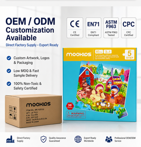 Jeu éducatif personnalisé pour enfants : Puzzle grand format avec tableau <span class=keywords><strong>de</strong></span> <span class=keywords><strong>dessin</strong></span> et papier à scènes, <span class=keywords><strong>facile</strong></span> à manipuler - Product Image 6