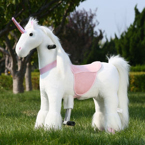 Unicorno Cavalcabile Giocattolo Meccanico <span class=keywords><strong>Peluche</strong></span> <span class=keywords><strong>Cavallo</strong></span> Giocattolo - Product Image 4