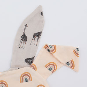 Roupa de bebê sem mangas, nova moda de design, padrão, coelho, chapéu, preço de fábrica, botões, malha, roupa de bebê, venda imperdível - Product Image 4