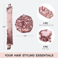 Vente directe d'usine, bâton pour cheveux bouclés sans chaleur, grande vague, couvre-cheveux pour dormir, rouleau à cheveux