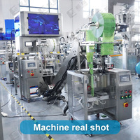 Machine d'emballage de sachets de thé triangle en nylon machine d'emballage automatique de sachets de thé noir café herbe triangle