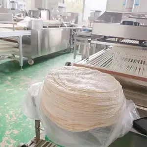 Hoàn toàn tự động maquina Para hacer Arabic phẳng sản xuất bánh mì Máy Ngô Tortilla roti Maker chapati làm nướng giá máy