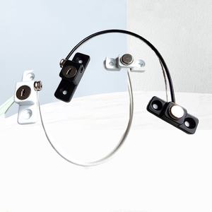 <span class=keywords><strong>Protection</strong></span> des enfants serrure de fenêtre serrure de réfrigérateur hauteur <span class=keywords><strong>Anti</strong></span> <span class=keywords><strong>chute</strong></span> fenêtre serrure de sécurité limiteur positionneur - Product Image 4