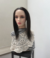 Rambut sambung HD Lace Frontal dengan garis rambut alami, rambut asli, wig HD Lace