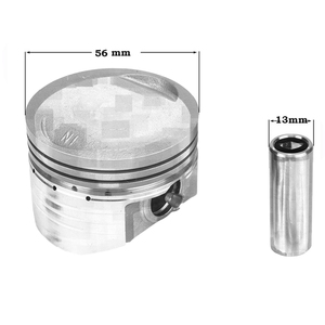 ชุดแหวนลูกสูบพร้อมสลักสำหรับ<span class=keywords><strong>รถ</strong></span>มอเตอร์ไซค์วิบาก ATV Quad รุ่น 56mm YX125 140 <span class=keywords><strong>150</strong></span> 160 YinXiang W063 W150-51 1P56FMJ - Product Image 2