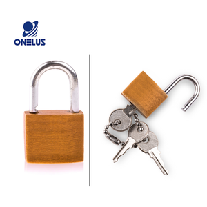 Vente chaude ONELUS Modèle 17 Cadenas en laiton massif avec 3 clés standard Double levier de verrouillage 270g - Product Image 3