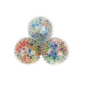 Custom Novelty Rainbow Bead Stress - Relief <b>Squeeze</b> <b>Ball</b>, Fun Fidget Toy for Relaxation - Product Image 5