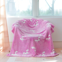 Cadeaux Jouets pour Garçons Enfants, Couverture en Polaire Personnalisée, Couverture Lumineuse, Couverture Lumineuse avec Motif de Dinosaure