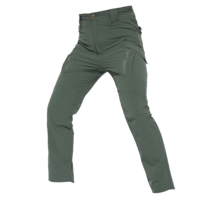 Pantalon de plein air IX9 en nylon pour homme Pantalon de survêtement cargo imperméable à séchage rapide Plusieurs poches Casual Mid pour la randonnée Tactique