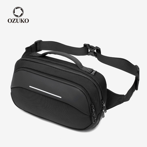 Ozuko 9551 Gürtel tasche für Männer Umhängetasche für Workout Wandern Reisen Laufen Skifahren Mode Wasserdichte Umhängetasche - Product Image 1