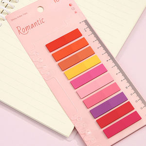 Precio al por mayor, notas de índice autoadhesivas multicolores, banderas de índice coloridas, papelería escolar y regalo para niños - Product Image 5
