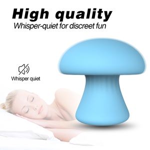 Paddenstoel Kleine En Gemakkelijk Te Dragen Multifunctionele Volwassen Seksspeeltjes Dikke Siliconenlaag Vrouwelijke Masturbators Met Massage-Functies - Product Image 3
