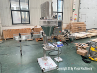 Machine de remplissage à vis sans fin pour café, matcha, farine, noix de coco, chocolat, cacao, poudre de lait