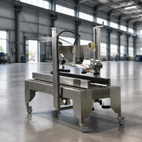 Machine à plier les rabats de cartons entièrement automatique Goldtec, machine à fermer les boîtes en carton, machine à sceller les cartons en acier inoxydable