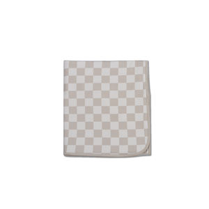 Petelulu personnalisé 50*57 pouces motif à carreaux couverture de couette pour bébé couverture en tissu de bambou doux housse de couette pour berceau 200TC literie pour bébé - Product Image 1