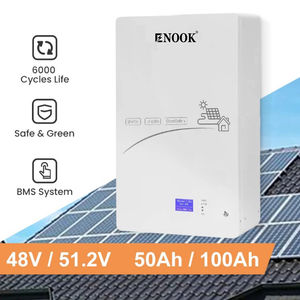 Inversor solar híbrido <span class=keywords><strong>Enook</strong></span> de 5,12 kW con sistema de almacenamiento de energía solar de iones de litio de mayor densidad energética - Product Image 3