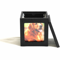 Nouvelle Urne Funéraire WDF pour Animaux de Compagnie – Urnes en Bambou pour Cendres de Chiens – Vente en Gros