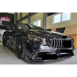 Fibra de Carbono Real para Mercedes Benz Clase S COUPE W217 S63 BR 2018, Alerón Delantero, Difusor, Kit de Carrocería, Pieza Exterior - Product Image 5