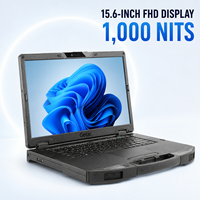 Nueva Laptop Resistente Getac S510 Preparada para IA, Intel Core Ultra, Pantalla FHD de 15.6 Pulgadas, Windows 11 Pro, Garantía de 3 Años para Servicio de Campo Industrial