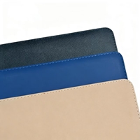 Menu personnalisé en cuir PU A4 de haute qualité avec pochettes pour hôtels et bars KTV Restaurants Menu de table Porte-menu Couverture de menu