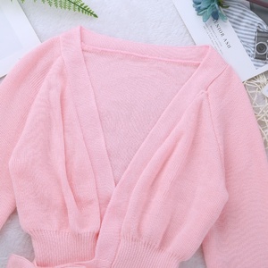 Cardigan da <span class=keywords><strong>Danza</strong></span> <span class=keywords><strong>Classica</strong></span> per Ragazze, Maglione Avvolgente per Ginnastica e <span class=keywords><strong>Danza</strong></span> - Product Image 4