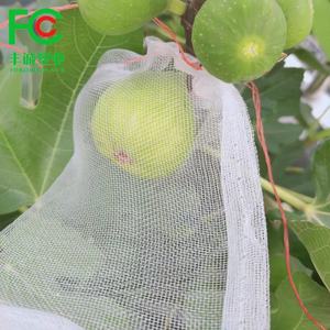 자외선 저항 흰색 졸라매는 끈 과일 보호 가방 포도 커버 메쉬 가방 - Product Image 6