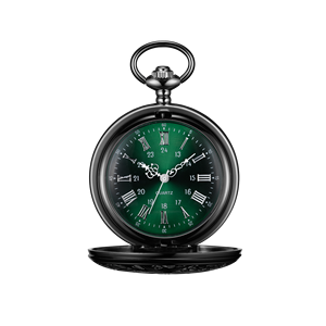 <span class=keywords><strong>Montre</strong></span> de poche vintage pour <span class=keywords><strong>homme</strong></span> en acier à quartz, style steampunk antique, avec cadran et chaîne en bronze - Product Image 1