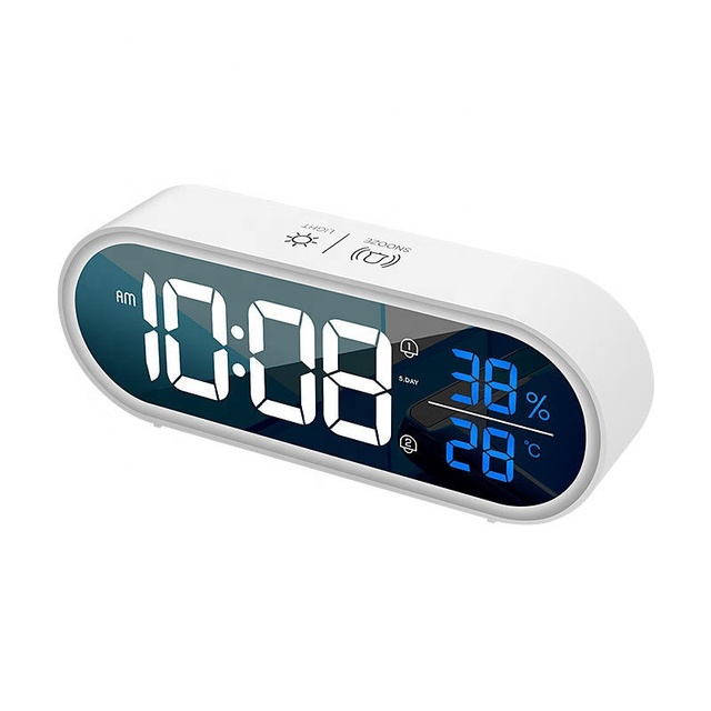 Simple Digital Small Alarm Clock Students Digital Table Desk Alarm Clock Reloj Creative in Bedside LED Night Light Alarm Clock