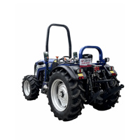 Tracteurs compacts diesel Euro 5 Coc 50HP avec accessoires pour l'agriculture, le jardin et les vergers, directement du fournisseur d'usine