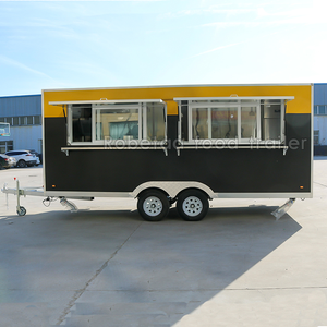 Camions de cuisine Robetaa à vendre au Canada Chariot de nourriture en crêpe à bas prix pour hôtels et caravanes de nourriture - Product Image 2