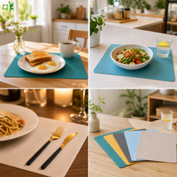 Napperons en silicone OKSILICONE personnalisables vierges 40*30 cm, légers et imprimables, sous sublimation, pour la vente en gros