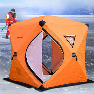 Vente flash : <span class=keywords><strong>Tente</strong></span> <span class=keywords><strong>de</strong></span> camping portable 240 x 240 cm, double couche, pour l'hiver et la pêche sur glace - Product Image 4