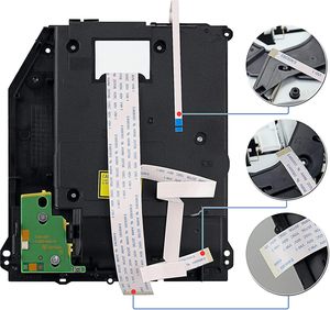 ไดรฟ์ดิสก์แท้สำหรับ <span class=keywords><strong>PS4</strong></span> Fat 1200 คอนโซล อะไหล่ซ่อมแซมออปติคอล ROM ใช้แทนกันได้กับคอนโซล <span class=keywords><strong>PS4</strong></span> รุ่น Cuh-1215a Cuh-121b - Product Image 5