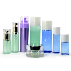 Plastic Injection Moulding Customised Plastic Pink Cosmetic Bottle Container Plastic Serum Bottles For Luxury Cosmetic Packaging