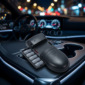Alcoholímetro Digital con Sensor de Celda de Combustible, Dispositivo con Pantalla Negra para Uso en Automóviles - Product Image 2