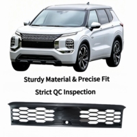 Vente en gros de pièces de rechange extérieures OEM Grille inférieure de pare-chocs avant en maille noire mate pour Mitsubishi Outlander 2023
