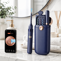 Nouvel ensemble tendance intelligent pour l'élimination visuelle du cérumen avec sortie vidéo HD, otoscope sans fil professionnel pour un nettoyage sûr