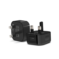 Chargeur mural USB-C 20W à charge rapide, prise UK, adaptateur PD3.0, bloc d'alimentation pour iPhone Samsung Smartphone, vente en gros OEM ODM