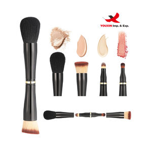 Lot de 4 pinceaux de maquillage FENGFLY à poils synthétiques pour fond de teint et poudre, format voyage, faible MOQ, prix réduit pour achats mixtes - Product Image 3