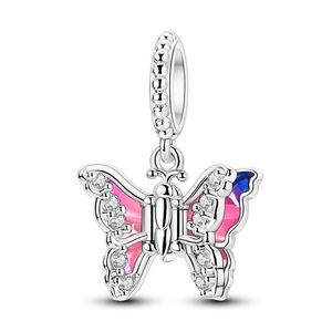 Nuevo Set de Dijes de Plata S925 Bañados en Oro con Forma de Corazón para DIY, Accesorios para <span class=keywords><strong>Pulseras</strong></span> y Colgantes, Serie Estilo Europeo, Dijes Infantiles - Product Image 6