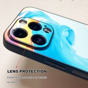 Ốp điện thoại <span class=keywords><strong>iPhone</strong></span> 17 14 Pro in chuyển nhiệt toàn phần, chất liệu TPU PC 2D, từ nhà máy, có nam châm, bảo vệ camera - Product Image 4