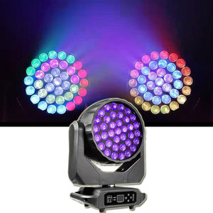 37 Lampu LED Zoom 15W Moving Head Wash Stage Light untuk Teater Beam untuk Taman Hiburan Kontrol DMX - Product Image 2